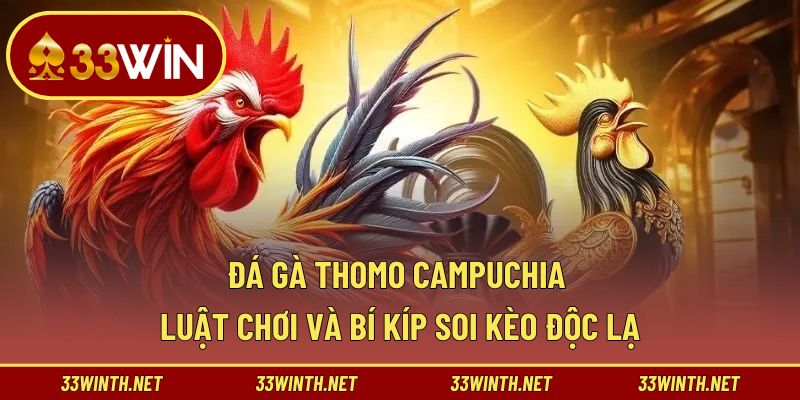 Đá gà thomo campuchia