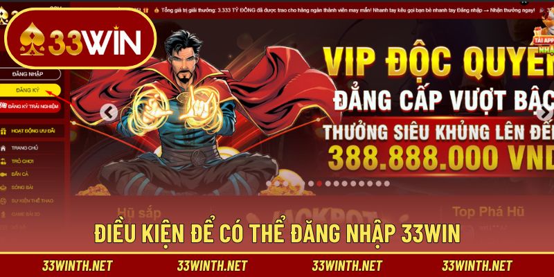 Quy định đăng nhập 33win phải ghi nhớ