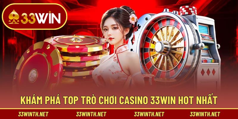 Bật mí các trò chơi casino hot ở nhà cái